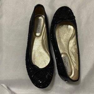 Like New Jimmy Choo black gems stones size 38